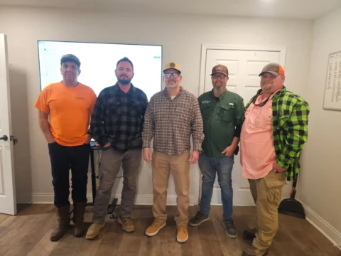 Paul Patrick Electric team members in the office